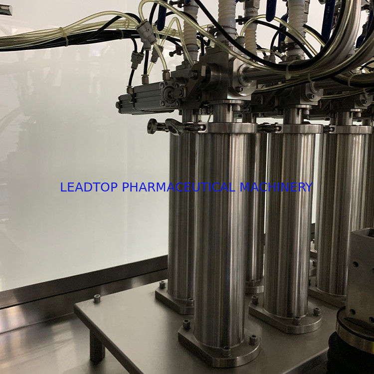 16-نوزل روتاری بطری مایع پرکننده با ظرفیت 50-5000ml CE / GMP / SGS / BV گواهینامه