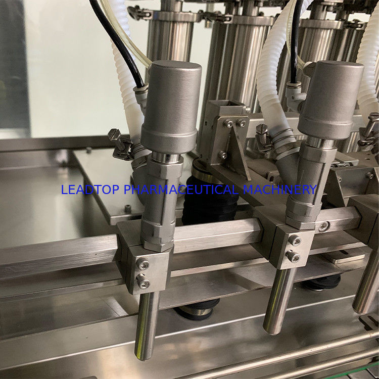 16-نوزل روتاری بطری مایع پرکننده با ظرفیت 50-5000ml CE / GMP / SGS / BV گواهینامه