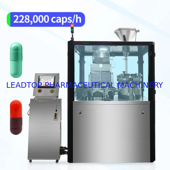 220/380V 24000 کپسول / دقیقه ظرفیت ماشین پر کردن کپسول ژل ولتاژ سفارشی