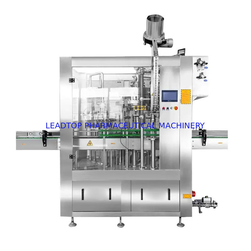 16 نوزل CE ماشین پرکننده بطری مایع چرخش برای ظرفیت پر کردن 50-5000ml