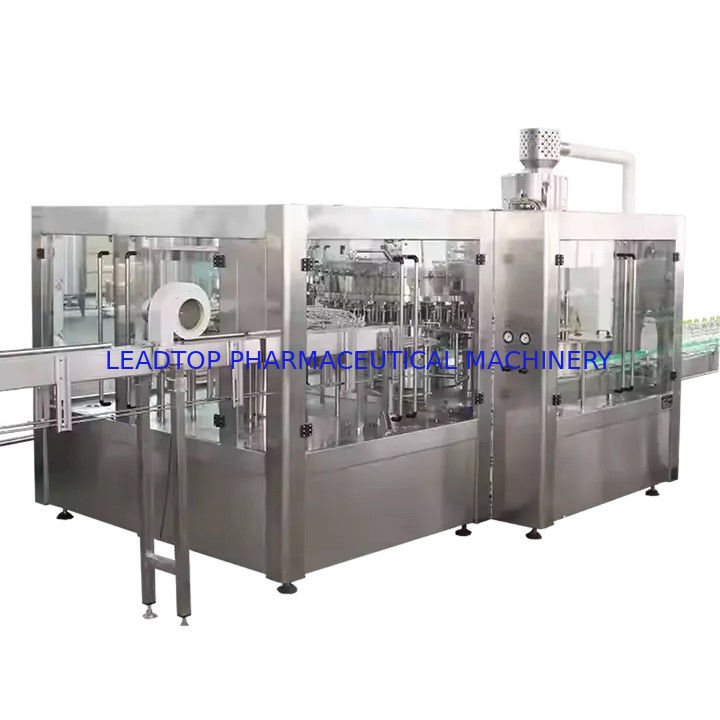دستگاه پر کردن بطری مایع چرخشی با 8-14 نوزل برای ظروف 0.2-2.5L