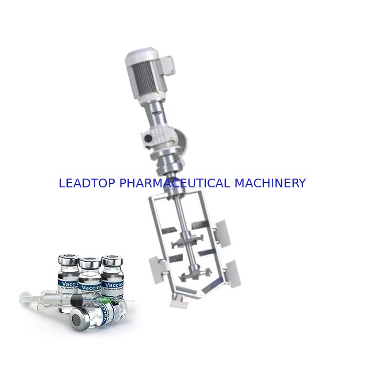 پیکربندی های آمیزش کننده مکانیکی نصب شده در پایین برای مخلوط کردن و کریستال سازی مواد با لزگی بالا