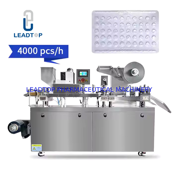 دستگاه بسته‌بندی تاولی پرسرعت 1.5 کیلووات برای مایعات یا خمیر 30-60 عدد در دقیقه