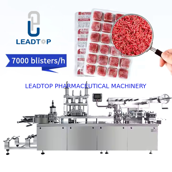 دستگاه بسته‌بندی تاولی قابل تنظیم با کنترل PLC 30-60 عدد در دقیقه