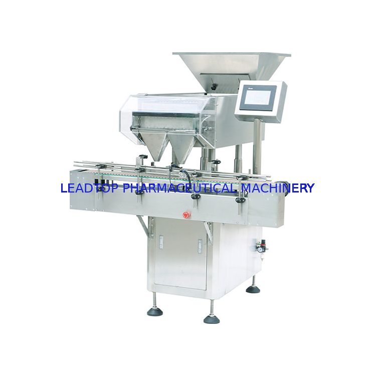 دستگاه شمارش قرص 15 ظرفیت برای قرص های 5-25 میلی متری در بطری پلاستیکی مربع