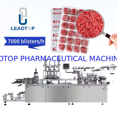 قیمت مناسب دستگاه بسته‌بندی تاولی قابل تنظیم با کنترل PLC 30-60 عدد در دقیقه آنلاین