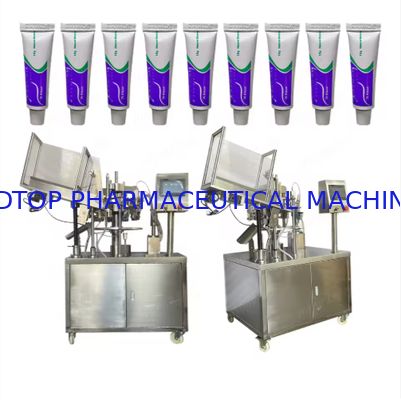 قیمت مناسب Factory Custom Cream Glue Automatic Metal Aluminum Soft Tube Filling Sealing Tube Filling Machine آنلاین