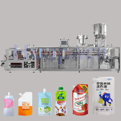 قیمت مناسب High Productivity Plastic Pouch Food Coffee Bean Pet Food Rice Filling Horizontal multifunctional packaging machine آنلاین