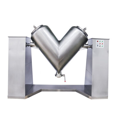 قیمت مناسب دستگاه میکسر پودر دارویی بشکه ای 180 لیتری 15 دور در دقیقه سری V آنلاین