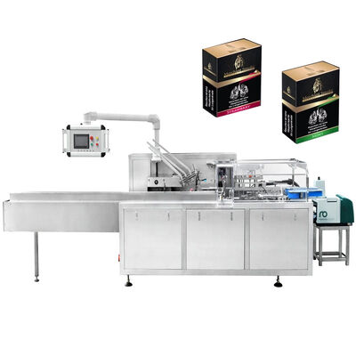 قیمت مناسب دستگاه بسته بندی جعبه خمیر دندان آروماتراپی کارتن سازی 80 جعبه/دقیقه آنلاین